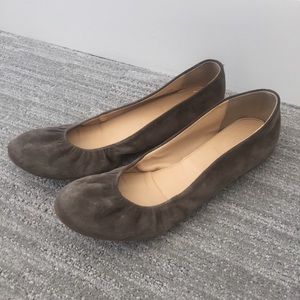 J. Crew Suede Flat
